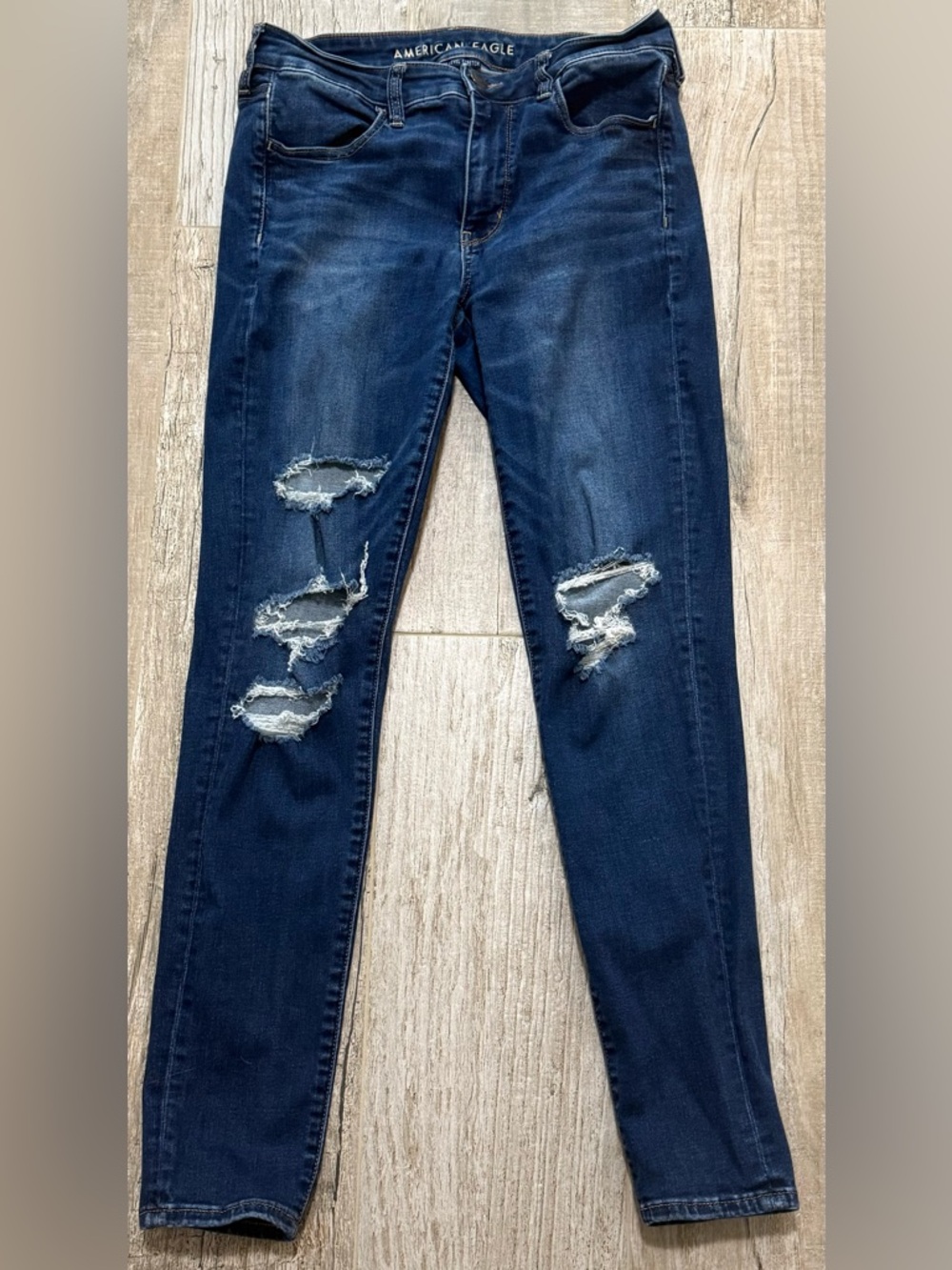 American Eagle Outfitters Nexit Level Stretch Women's Distressed Skinny Jeans